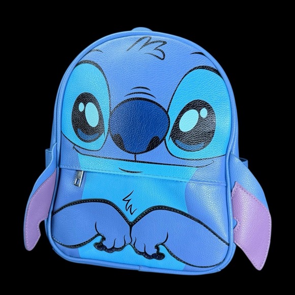 Disney Handbags - Disney Lilo &‎ Stitch Women's Big Eyes 10.5" Mini Backpack, Blue